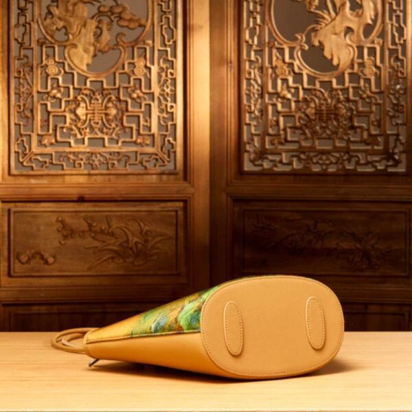 桑の木_シルク_手作り_トートバッグ_中国文化_絵画_プリント 0d_A_Thousand_Li_of_Rivers_and_Mountains_Mulberry_Silk_Handcrafted_Tote_Bag_SinoCultural_Chinese_Painting_Print