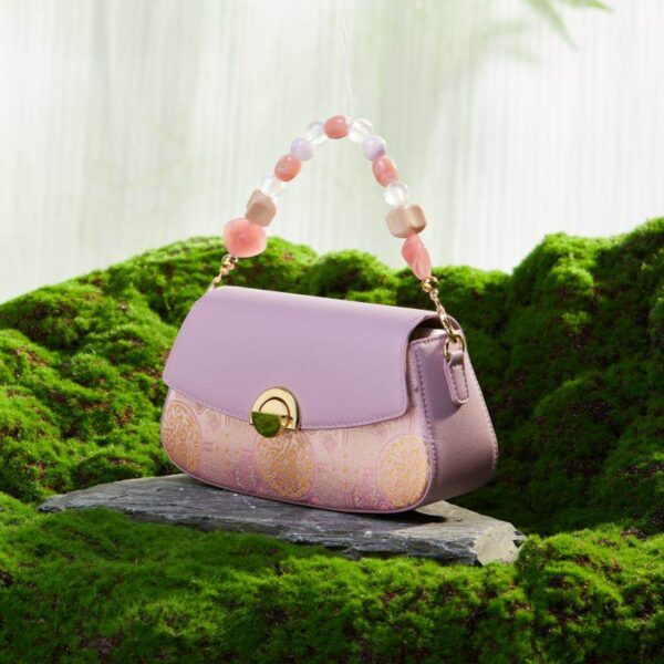 ブロケード_ジャカード_桑の実_シルク_絶妙_ハンドバッグ_-_中文-2463581 Brocade_Jacquard_Mulberry_Silk_Exquisite_Handbag_-_SinoCultural-2463581