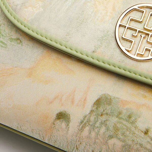 中国風_桑_シルク_竹_ハンドバッグ_-_中文-2468219 Chinese_Style_Mulberry_Silk_Bamboo_Handle_Handbag_-_SinoCultural-2468219