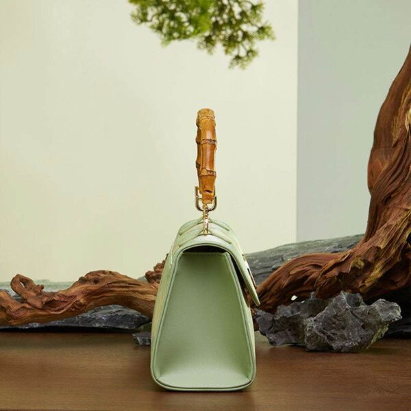 中国風_桑_シルク_竹_ハンドバッグ_-_中文-2468230 Chinese_Style_Mulberry_Silk_Bamboo_Handle_Handbag_-_SinoCultural-2468230