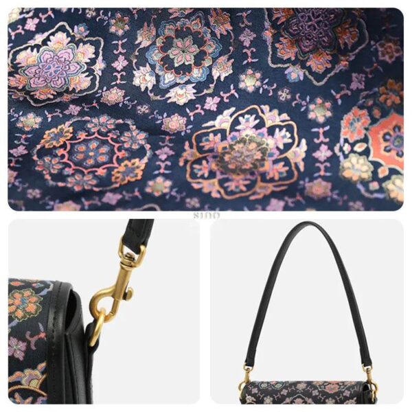 クローズアップ・オブ・ソング_ブロケード_ウィービング_24K_ゴールド_ハードウェア Close-Up_of_Song_Brocade_Weaving_24K_Gold_Hardware