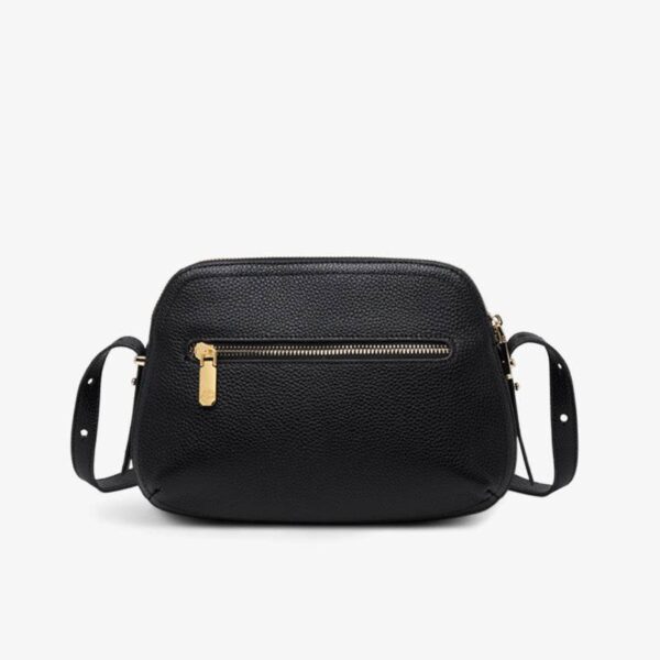 刺繍_レザー_ブラック_ロータス_ショルダーバッグ_-_中文2470556 Embroidery_Leather_Black_Lotus_Shoulder_Bag_-_SinoCultural-2470556