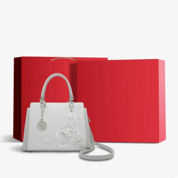 刺繍_レザー_マグノリア_レディース_クロスボディ_トートバッグ_-_中文-p120335-20 Embroidery_Leather_Magnolia_Women_s_Crossbody_Tote_Bag_-_SinoCultural-p120335-20