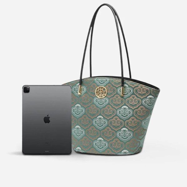 Embroidery_Leather_Shoulder_Tote_BagCloud_Pattern_Handbag_SC1682-A2 Embroidery_Leather_Shoulder_Tote_BagCloud_Pattern_Handbag_SC1682-A2