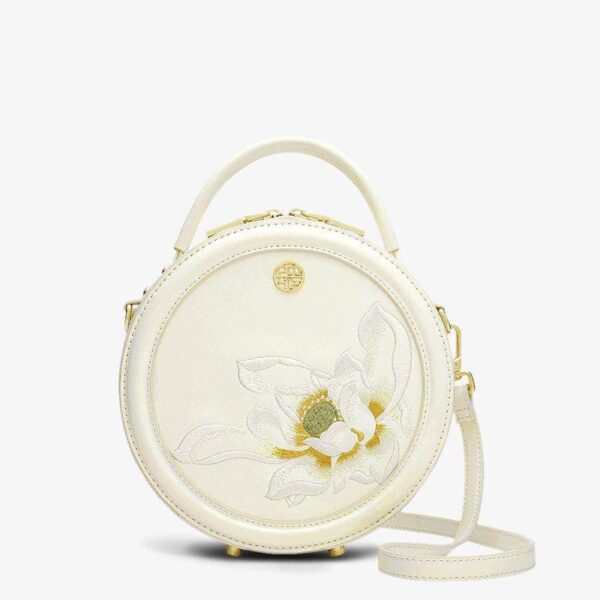 Embroidery_Leather_White_Lotus_Round_Bag_-_SinoCultural-2476693 Embroidery_Leather_White_Lotus_Round_Bag_-_SinoCultural-2476693