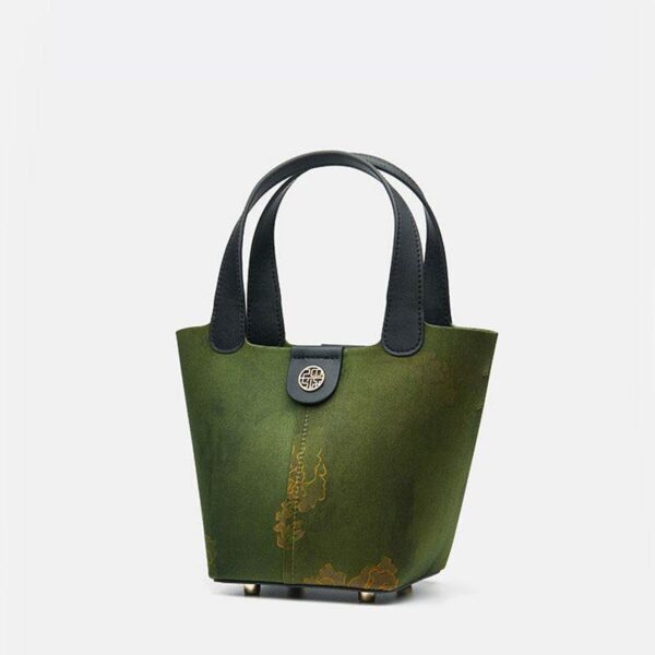 香り_雲_シルク_ダークグリーン_バケツバッグ_-_中文-2478633 Fragrant_Cloud_Silk_Dark_Green_Bucket_Bag_-_SinoCultural-2478633