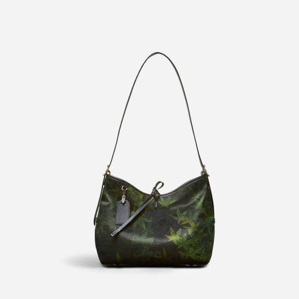 香り_雲_シルク_大容量_緑_トートバッグ_-_中文-2478922 Fragrant_Cloud_Silk_Large-Capacity_Green_Tote_Bag_-_SinoCultural-2478922