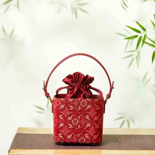 歌_ブロケード_新_中華風_キューブ型_バケツバッグ_-_中文-2483605 Song_Brocade_New_Chinese_Style_Cube_Bucket_Bag_-_SinoCultural-2483605