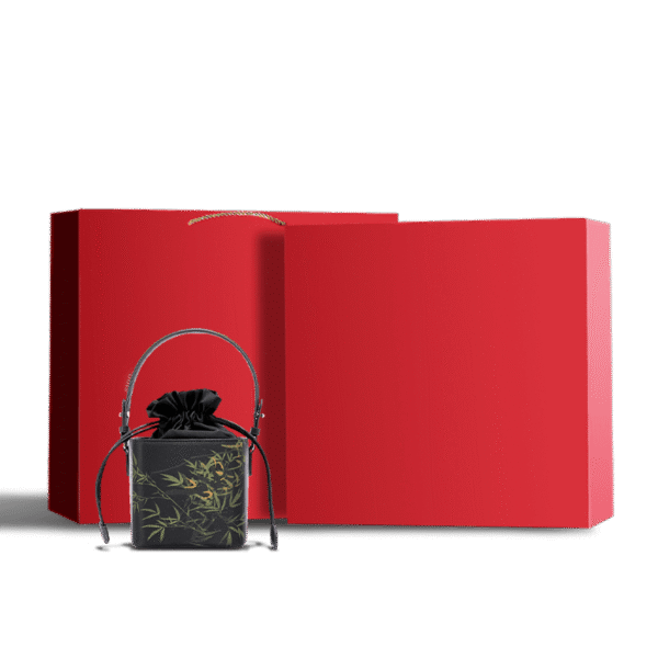 Xiangyunsha_Silk_Black_Bamboo_Print_Mini_Cube_Bucket_Bag_LD170613_5 Xiangyunsha_Silk_Black_Bamboo_Print_Mini_Cube_Bucket_Bag_LD170613_5