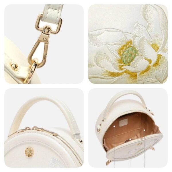 a_Sinocultural_Embroidery_Leather_White_Round_Handbag_Lotus a_Sinocultural_Embroidery_Leather_White_Round_Handbag_Lotus