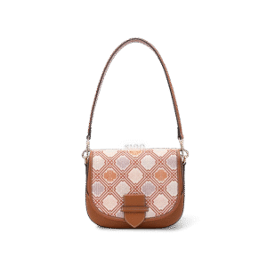 Luxury Zhuang Brocade Chrysanthemum Pattern Messenger Bag